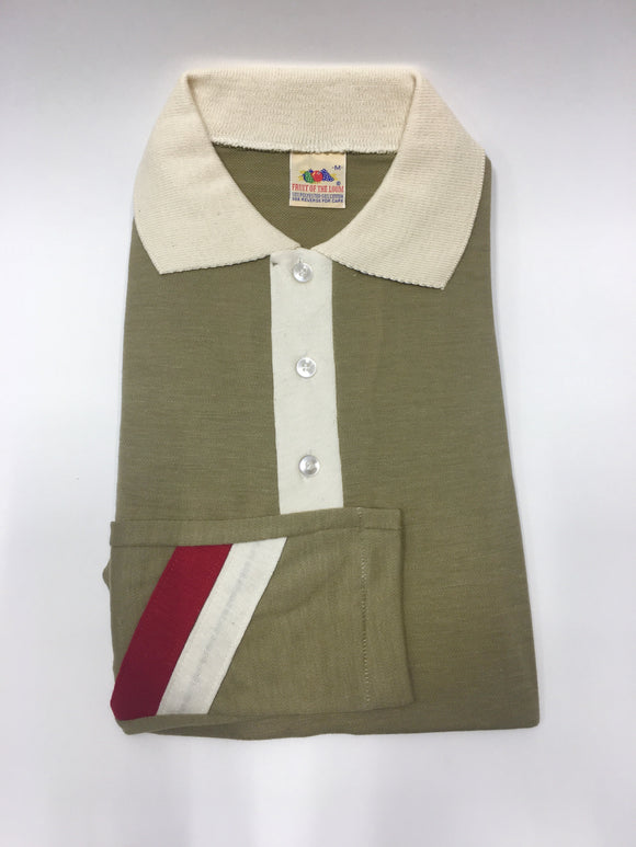 60s Long Sleeve Polo