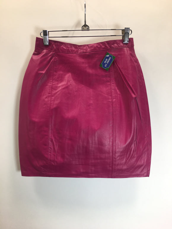 80’s Leather Skirt